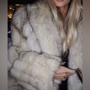 Saga Fox Fur Coat